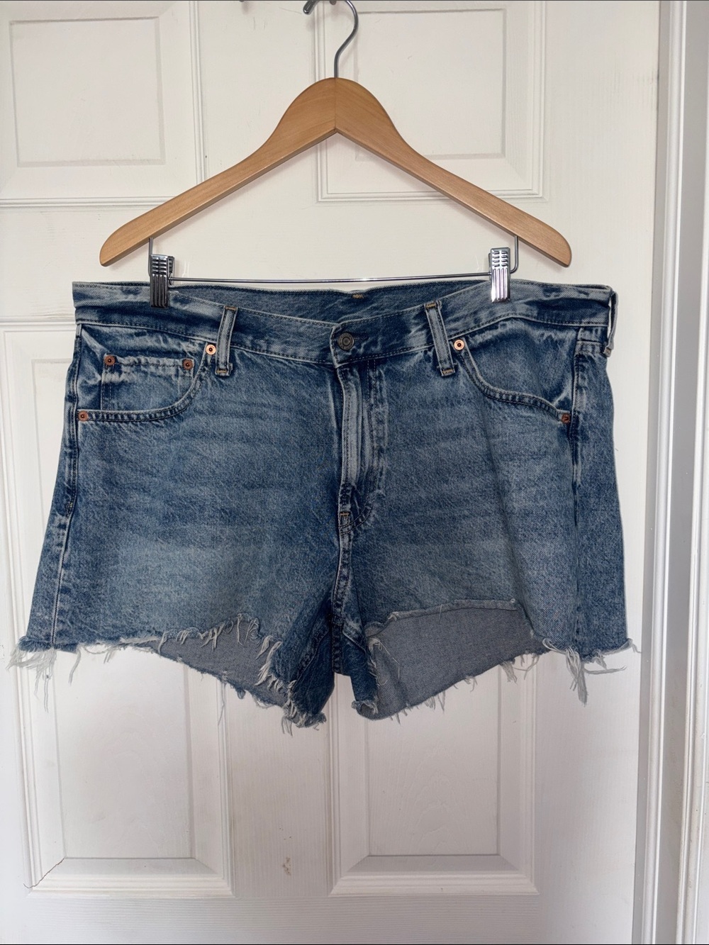 GAP Cut Off Denim Shorts Blue Size 16